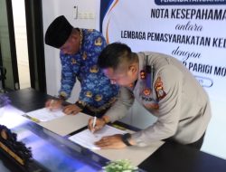 Polres dan Lapas Parigi Teken MoU Perkuat Sinergi Pengamanan