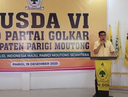 Di Musda VI Golkar, Bupati Erwin Burase Dorong Politik Kolaboratif untuk Kepentingan Rakyat