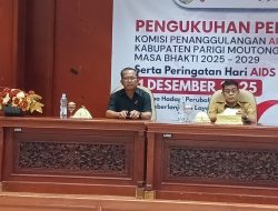 Ketua KPA Parigi Moutong Tekankan Pengurus Baru Pahami Program Pencegahan HIV/AIDS