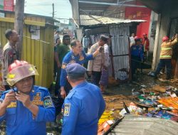 Obat Nyamuk Diduga Picu Kebakaran Lapak di Masigi, Parigi Moutong Kerugian Capai Rp10 Juta