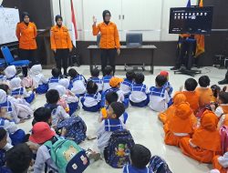 Siswa PAUD Kunjungi Kantor SAR Palu, Kenali Profesi Penyelamat Sejak Dini