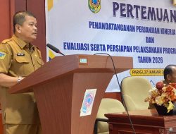 Pemkab Parigi Moutong Teken Perjanjian Kinerja Kesehatan 2026