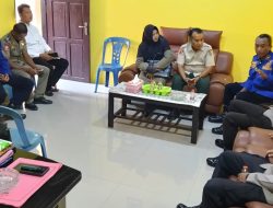 Antisipasi Kebakaran dan Angin Kencang, Polsek Parigi Gelar Rapat Sektoral Lintas Instansi