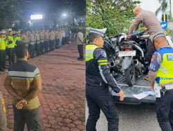Tekan Balapan Liar Saat Ramadan, Polres Parigi Moutong Rutin Patroli Subuh