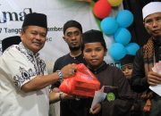 Wabup Parimo Hadiri Buka Puasa Bersama, 230 Anak Yatim di Kasimbar Terima Santunan