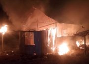 Satu Rumah di Tinombo Selatan Ludes Terbakar, Diduga Akibat Korsleting Listrik