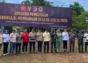 Bupati Erwin Burase Buka TMMD ke-128, Dorong Percepatan Pembangunan Desa
