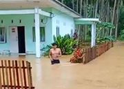 Banjir Rendam Delapan KK di Desa Sialopa, Air Sudah Surut