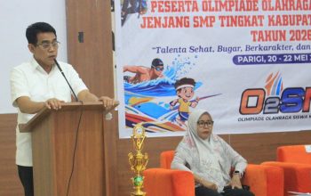 Bupati Parigi Moutong Buka O2SN SMP 2026, Dorong Lahirnya Atlet Muda Berprestasi