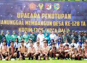 TMMD ke-128 di Parigi Moutong Resmi Ditutup, Jalan 5 Kilometer Jadi Fokus Hasil Pembangunan