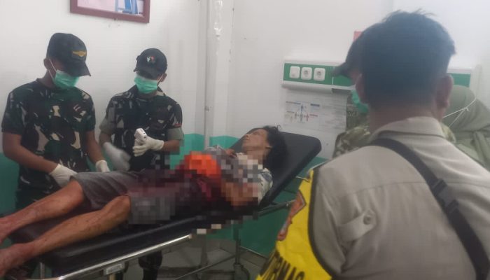 Pria Mengamuk di Moutong, Dua Warga Dibacok