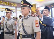 Kapolres Parigi Moutong Pimpin Sertijab Kapolsek Sausu
