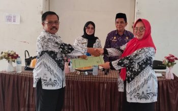 Korwil Pendidikan Kasimbar Tekankan Inovasi dan Profesionalisme pada Sertijab Kepsek