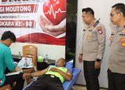Jelang Hari Bhayangkara, Polres Parigi Moutong Gelar Donor Darah