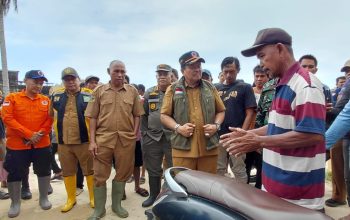 Wabup Tegaskan Normalisasi Sungai Desa Air Panas Segera Dilakukan