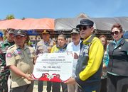 Kemensos Serahkan Bantuan Rp148 Juta untuk Perkuat Kesiapsiagaan Bencana di Torue