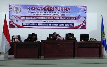 Buka Tahun Sidang 2026/2027, Ketua DPRD Parigi Moutong Tekankan Anggaran Pro-Rakyat