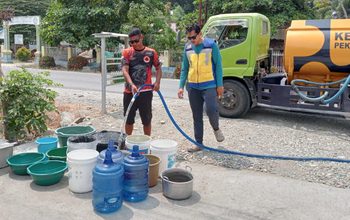 Kekeringan Meluas, 32 Ribu Liter Air Disalurkan ke Sejumlah Desa di Parigi Moutong