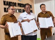Pemkab Parimo dan BPN Teken Kerja Sama, Integrasi Data Pertanahan Diperkuat