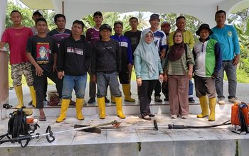 DLH Parigi Moutong Mulai Bersihkan Hutan Kota, Rencana Jadi Pusat Wisata dan UMKM